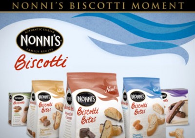 Online Promotion: Nonni Biscotti Moments – Contest